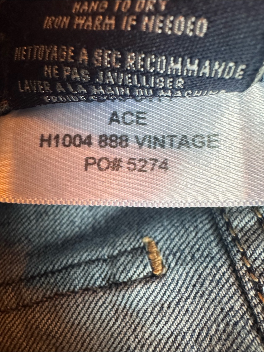 Fidelity Light Blue Distressed Denim Jeans stretch 30 - Picture 6 of 7